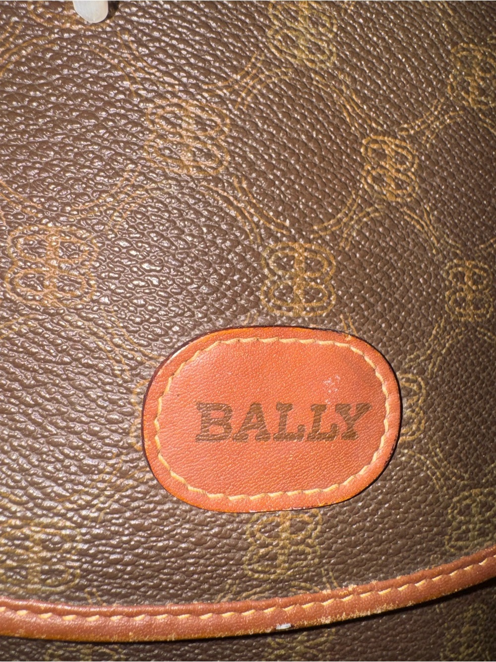BALLY Monogram Saddle Crossbody Bag - Picture 10 of 13